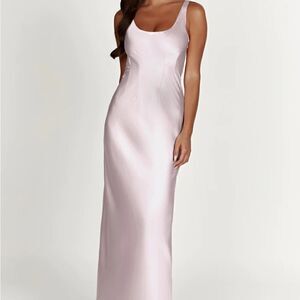 Meshki Crystal Rose Arora Corset Maxi Dress